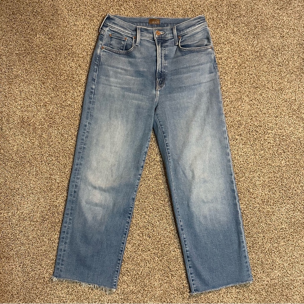 MOTHER The Rambler Zip Flood - Size 28 - Read Between the Lines - Picture 2 of 10